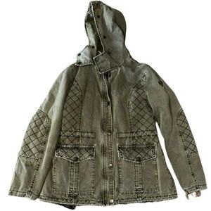 Guess olive green jacket